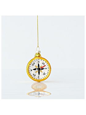 Γυαλινο Στολιδι, Πυξιδα, 5,2x1,8x6,4cm