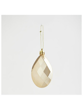 Πλαστικα Διαμαντια, Σαμπανι, σετ 6 Τμχ, 8cm