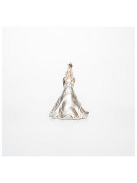 Διακοσμητικο Πολυρεζιν, Αγγελος, Απαλο Χρυσο, 12,5x12x17,50cm