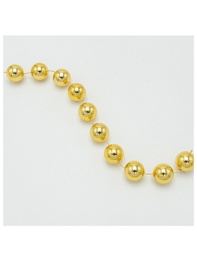 Αλυσιδα με Χρυσες Περλες, 20mm, 270cm