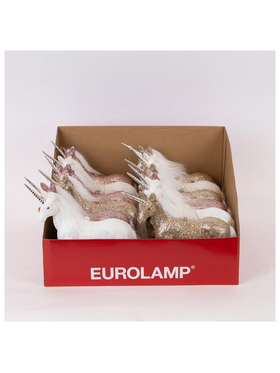 Display Box, Μονοκεροι, Λευκος, Σαμπανι, Ροζ, 15cm, 12pcs