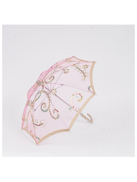 Ομπρελα, ροζ Οργαντζα, 41cm