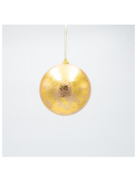 Μπαλα, Μεταλλικο Χρυσο, σετ 2τμχ, 12cm
