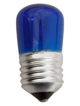 Λαμπα Νυχτος 5w e27 Μπλε 2τμχ Blister 220-240v