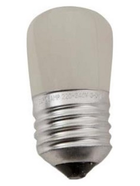 Λαμπα Νυχτος 5w e27 Ασπρη 2τμχ Blister 220-240v