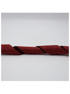 Κορδελα, Κοκκινη, με Glitter, 6.30cm, 10m