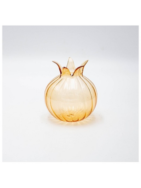 Γυαλινο Ροδι, Διαφανο Μελι, 9.8cm