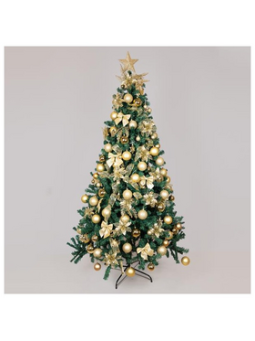 Στολισμος Δεντρου, Χρυσο, σετ 120τμχ