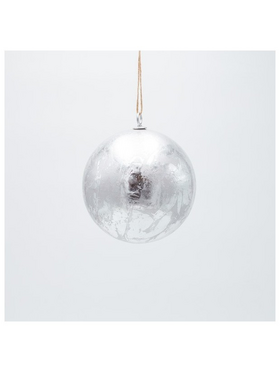 Μπαλα, Μεταλλικο Ασημι, 15cm