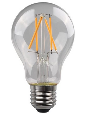 Λαμπα led Κοινη Crossed Filament 4.5w e27 6500k 220-240v Clear