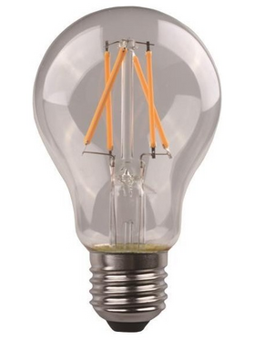 Λαμπα led Κοινη Crossed Filament 4.5w e27 2700k 220-240v Clear Blister