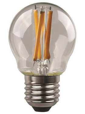 Λαμπα led Σφαιρικη Crossed Filament 6.5w e27 4000k 220-240v