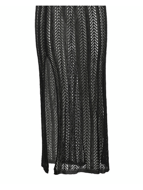Ble Φορεμα Μακρυ Αμανικο σε Μαυρο one Size