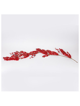 Γιρλαντα, με Κοκκινα και Σαμπανι Berries, 130cm