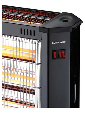 Θερμαστρα Χαλαζια 2400w Μαυρη με Ανεμιστηρα & Υγραντηρα
