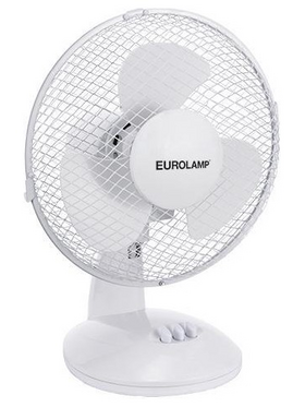 Ανεμιστηρας Επιτραπεζιος Λευκος φ25 38w