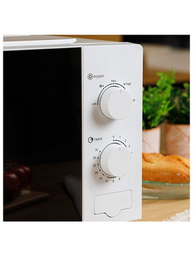 Φουρνος Μικροκυματων Λευκος 20 Λιτρων 700w 220-240v