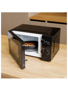 Φουρνος Μικροκυματων Μαυρος 20 Λιτρων 700w 220-240v