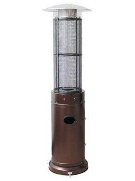 Θερμαστρα Υγραεριου Κυκλικη 1,80m 11kw Bronze