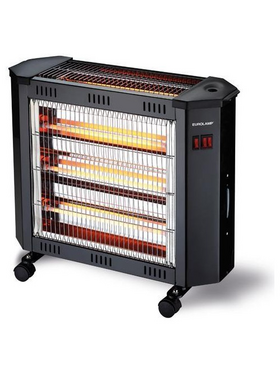 Θερμαστρα Χαλαζια 2400w Μαυρη με Ανεμιστηρα & Υγραντηρα