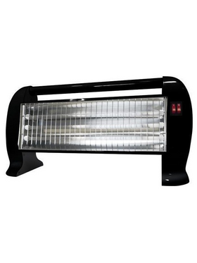 Θερμαστρα Χαλαζια Μαυρη 1200w