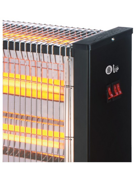 Θερμαστρα Χαλαζια 2800w Μαυρη 3face