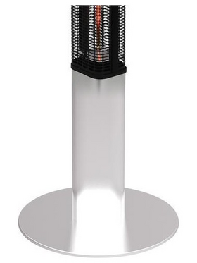 Θερμαινομενο Τραπεζι 1000w Ip55 φ40 Βαση