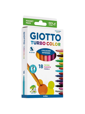 Μαρκαδοροι Giotto Turbo Color 18tmx Ass.