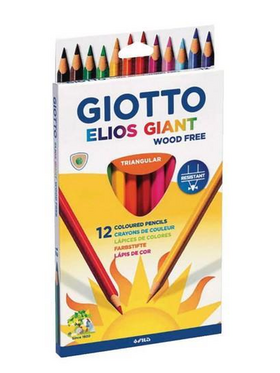 Giotto Elios Giant Ξυλομπογιες Blister 12 τμχ