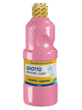 Τεμπερα ροζ 500ml Σχολικη Giotto