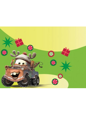 Καρτα Χριστουγεννων Cars 3σχ