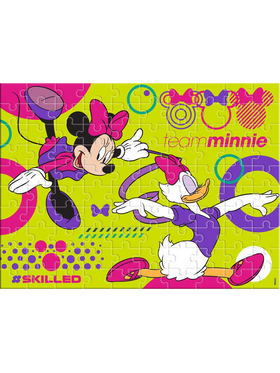 Puzzle Χρωματισμου 2 Οψεων 100τεμ 49χ36εκ Minnie