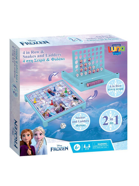 Επιτραπεζιο Παιχνιδι 4 Στην Σειρα & Φιδακι Frozen 29x29x6εκ
