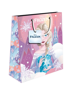Σακουλα Δωρου Χαρτινη 33x12x45 Frozen 2 με Glitter 2σχ