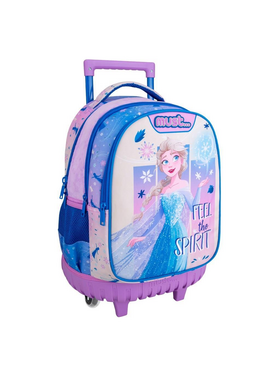 Σχολική Τσάντα Τρόλεϊ Δημοτικού Disney Frozen Feel the Spirit Must 3 Θήκες