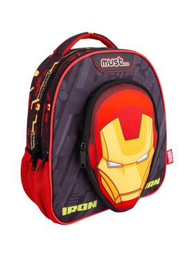 Σχολική Τσάντα Πλάτης Νηπίου Avengers Iron man Must 2 Θήκες