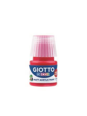Giotto Decor Acrylic 25 ml Scarlet red