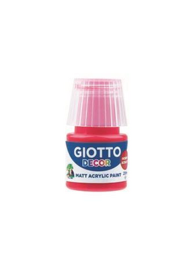 Giotto Decor Acrylic 25 ml Vermillion red