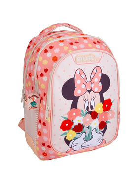 Σχολική Τσάντα Πλάτης Δημοτικού Disney Minnie Mouse Happiness Must 3 Θήκες