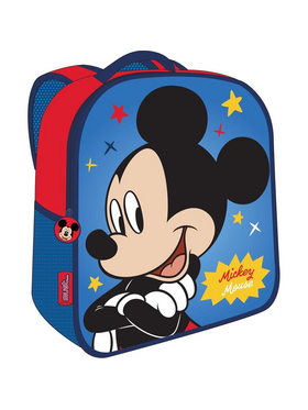 Σχολική Τσάντα Πλάτης Νηπίου Disney Mickey Mouse Must 1 Θήκη 3d eva