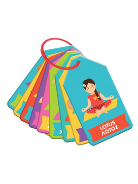Εκπαιδευτικες Καρτες Yoga για Παιδια 24τεμ Luna