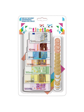 Χαρτονομίσματα - Κέρματα Ευρώ σετ the Littlies 37 Τμχ.