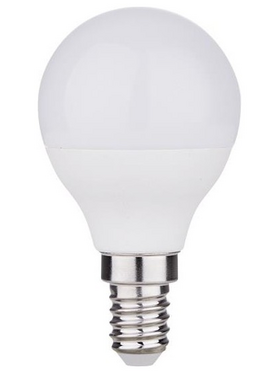 Λαμπα led Σφαιρικη 4.9w e14 6500k 175-265v "pro"