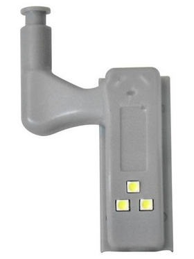 Φωτιστικο με Διακοπτη για Ντουλαπια 0.12 w (3 Leds) 4pcs