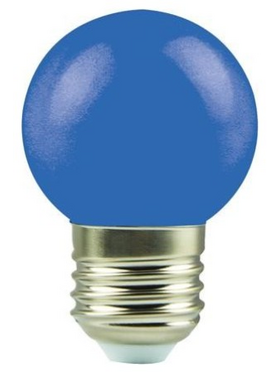 Λαμπα led Σφαιρικη 1,8w e27 Μπλε 175-265v