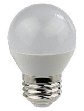 Λαμπα led Σφαιρικη 4w ε27 6500k 220-240v Blister