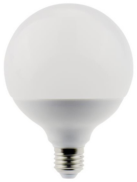 Λαμπα led Γλομπος Φ120 18w ε27 2700k 220-240v