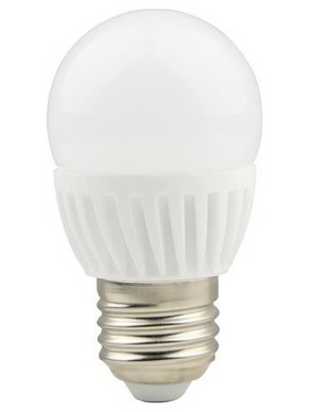 Λαμπα led Σφαιρικη 7,1w 1000lm e27 Κεραμικη Βαση 4000κ "pro" 175-265v