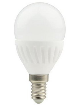 Λαμπα led Σφαιρικη 7,1w 1000lm e14 Κεραμικη Βαση 3000κ "pro" 175-265v