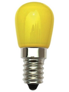 Λαμπα Νυκτος led 1.5w e14 Κιτρινη 220-240v